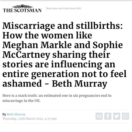 Miscarriage and stillbirths: How the women like Meghan Markle and Sophie McCartney sharing their stories are influencing an entire generation not to feel ashamed